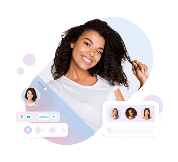 Live video call with girls